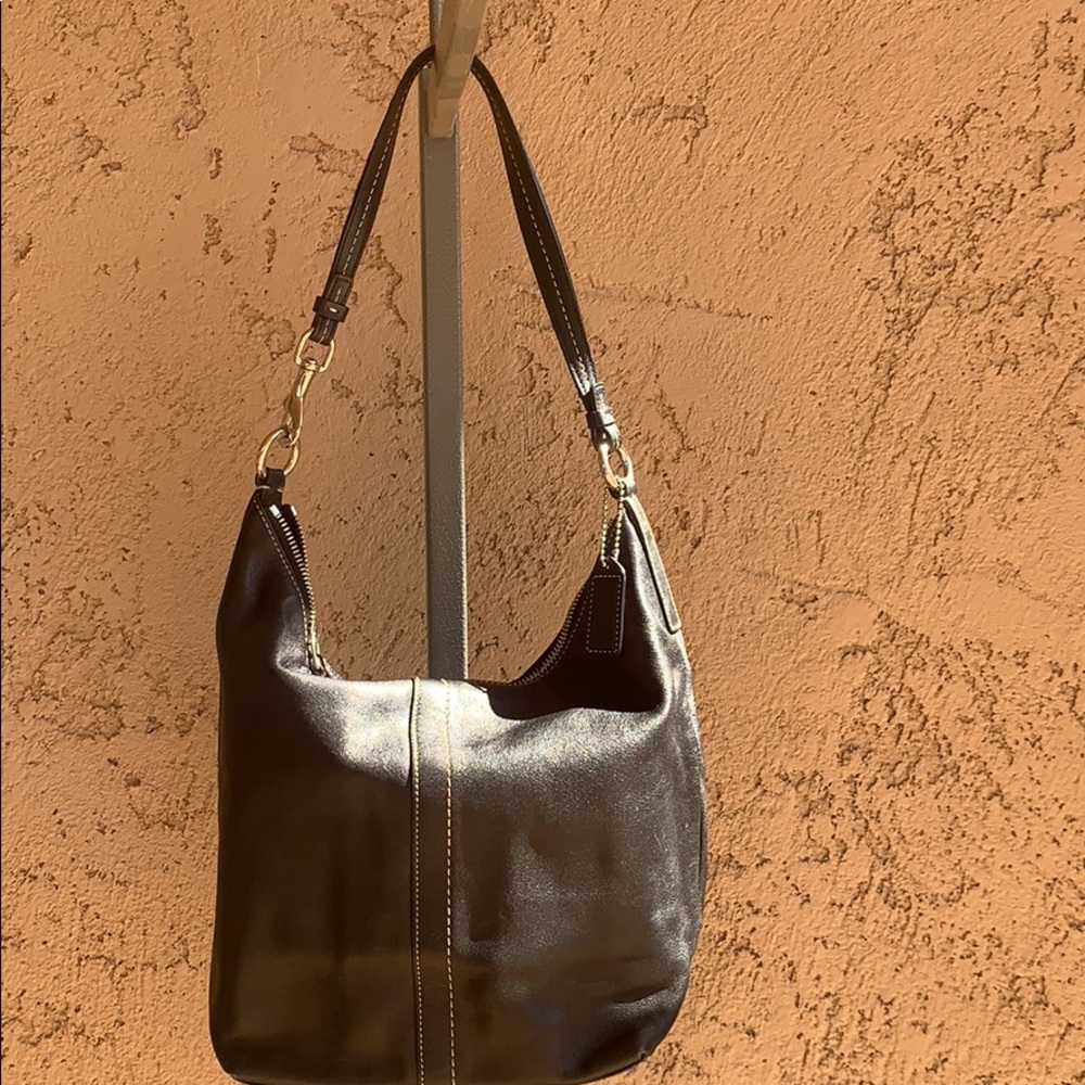 Coach leather bag